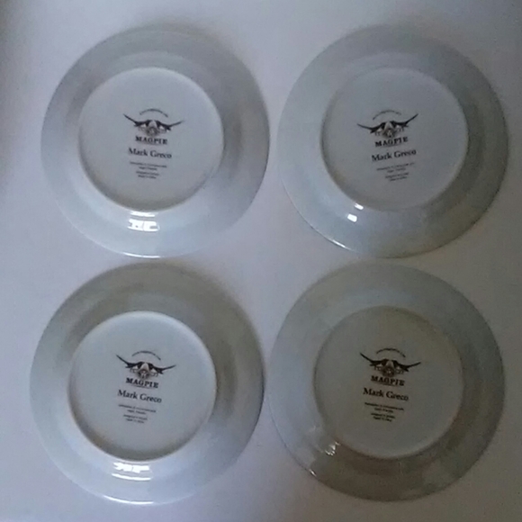 MARK GRECO | Coast Set of 4 Plates NWOT - Picture 4 of 6